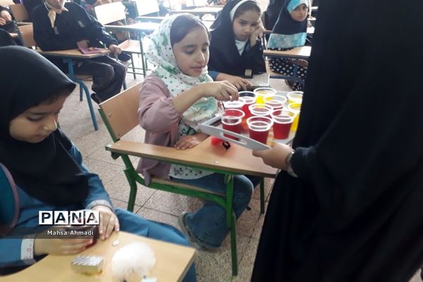 مراسم سوگواری اباعبدالله الحسین(ع) در دبستان شهید سیفی رباط کریم