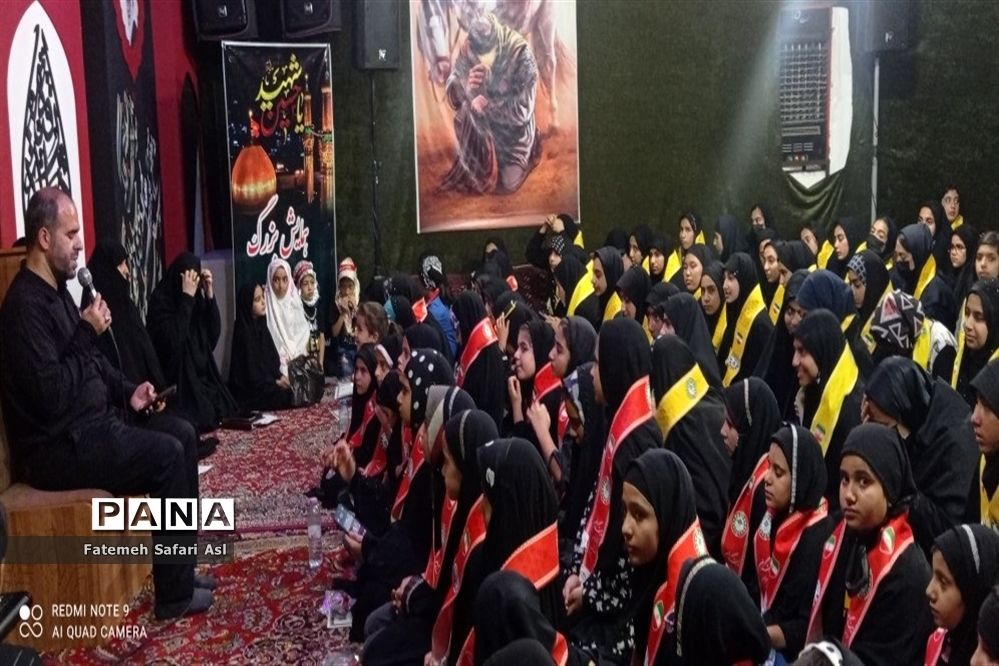 همایش دختران بانوی بهشت در ناحیه ۴ شیراز/فیلم