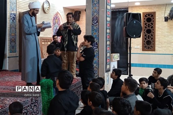 مراسم سوگواری بنیاد مهدی موعود در  ناحیه یک  شیراز