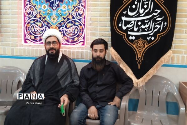 مراسم سوگواری بنیاد مهدی موعود در  ناحیه یک  شیراز