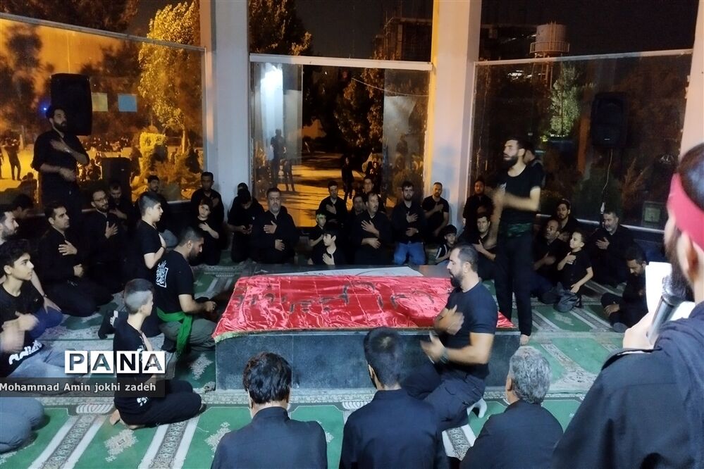 عزاداری  شب تاسوعا در شهرستان رباط‌کریم