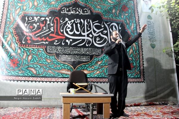 حضورمدیرکل آموزش و پرورش شهرستان‌های استان تهران درشب تاسوعای حسینی شهرستان اسلامشهر
