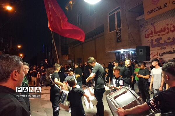 مراسم عزاداری شب نهم ماه محرم در بهارستان ۲