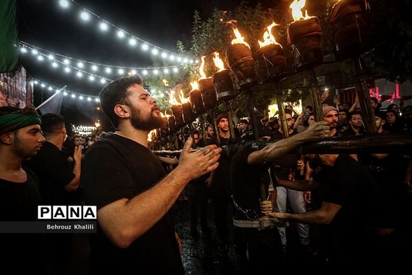 مشعل ‎گردانی در دولت ‎آباد