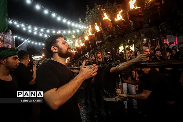 مشعل ‎گردانی در دولت ‎آباد