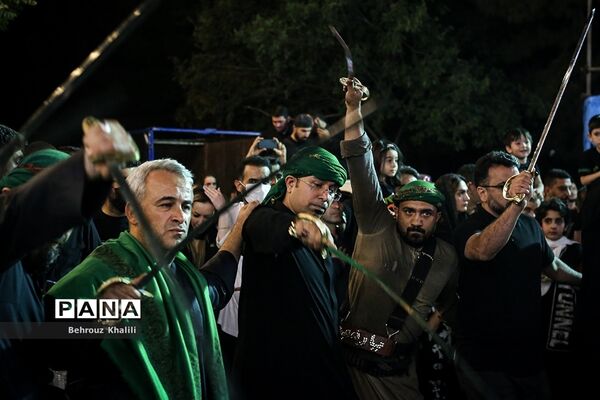 مشعل ‎گردانی در دولت ‎آباد