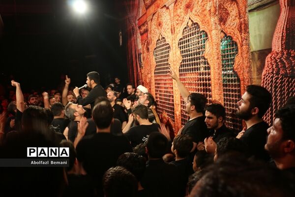 مراسم عزاداری در بوستان کودک قم