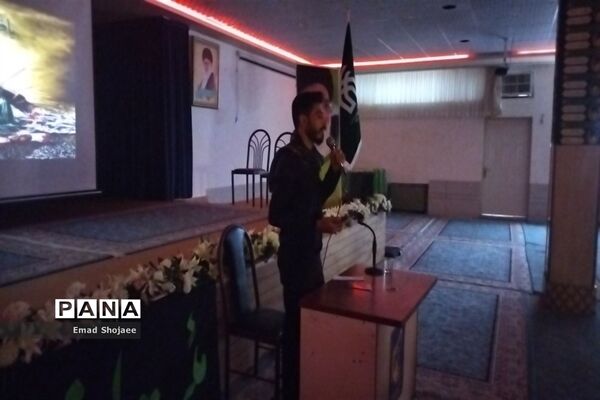 مراسم عزاداری هیات دانش‌آموزی انصار المهدی پسران کاشمر
