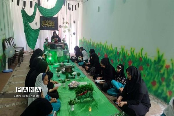 برگزاری سوگواره حضرت رقیه ( س) در مدارس آباده