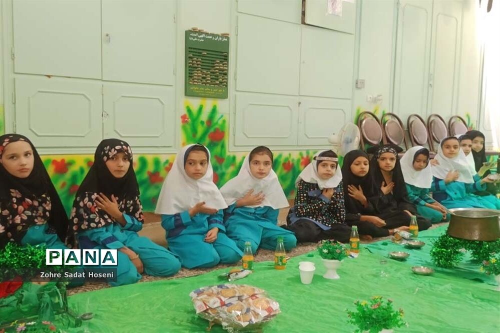 برگزاری سوگواره حضرت رقیه ( س) در مدارس آباده