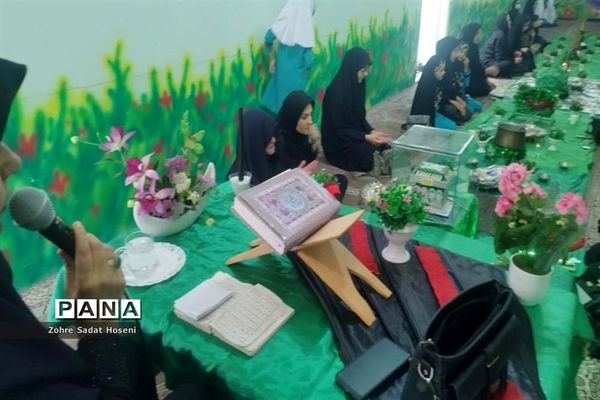 برگزاری سوگواره حضرت رقیه ( س) در مدارس آباده