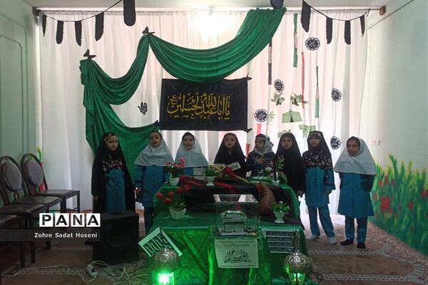 برگزاری سوگواره حضرت رقیه ( س) در مدارس آباده