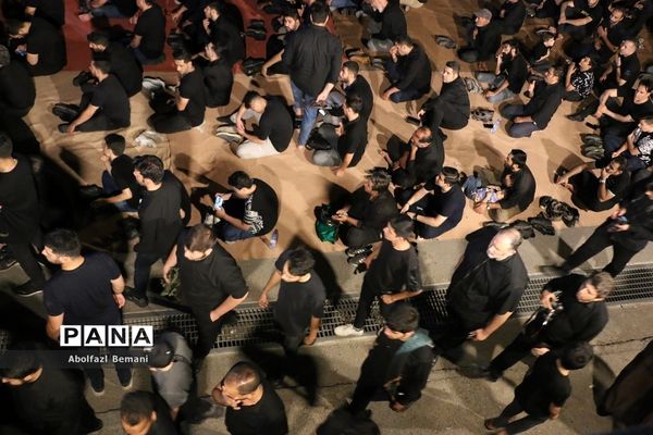 عزاداری هیات خادم‌الرضا در تاسوعا و عاشورای حسینی(ع)