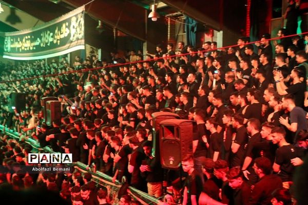 عزاداری هیات خادم‌الرضا در تاسوعا و عاشورای حسینی(ع)