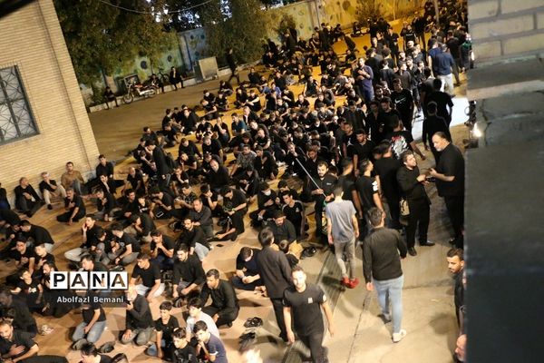 عزاداری هیات خادم‌الرضا در تاسوعا و عاشورای حسینی(ع)