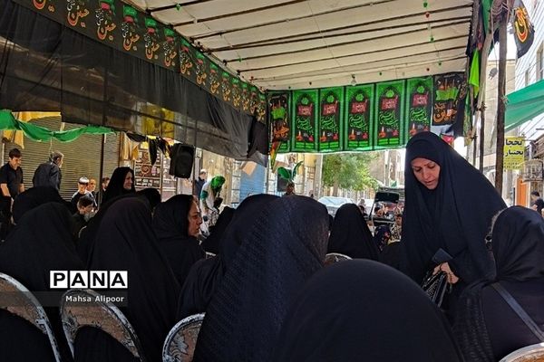 مراسم شبیه‌خوانی مصادف با تاسوعا در شهرستان قرچک