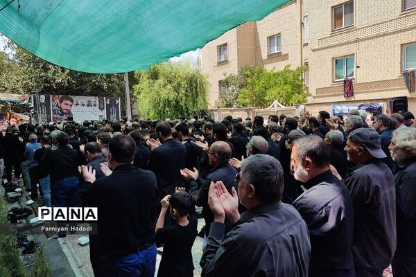 تاسوعای حسینی همزمان با سالگرد شهید والا مقام مصطفی صدرزاده