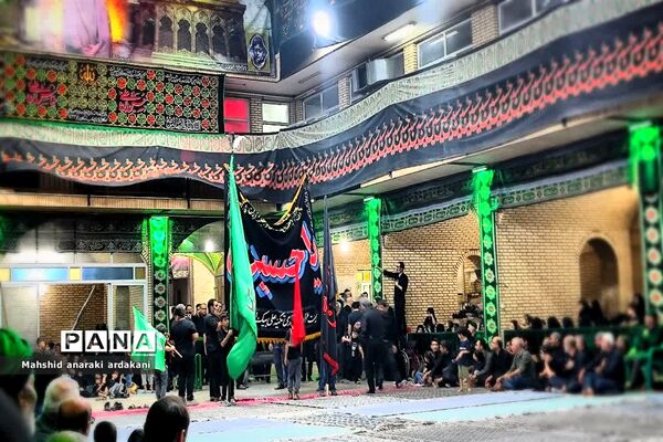 ️مراسم عزاداری شب تاسوعا درحسینیه چرخاب اردکان