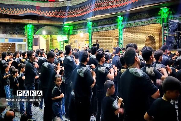 ️مراسم عزاداری شب تاسوعا درحسینیه چرخاب اردکان