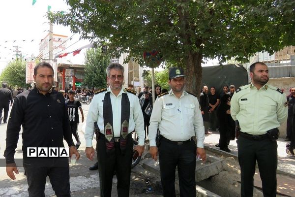 مراسم عزاداری تاسوعای حسینی با حضور جانشین سپاه شهرستان ری