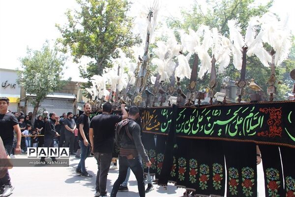 تاسوعا با عاشقان حسینی در بجنورد