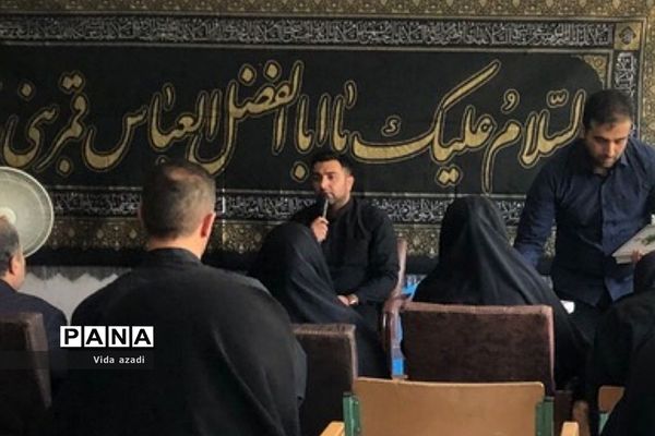 مراسم عزاداری محرم  در دبیرستان پسرانه سما رودهن