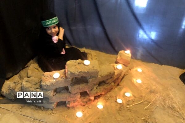 مراسم عزاداری محرم  در دبیرستان پسرانه سما رودهن