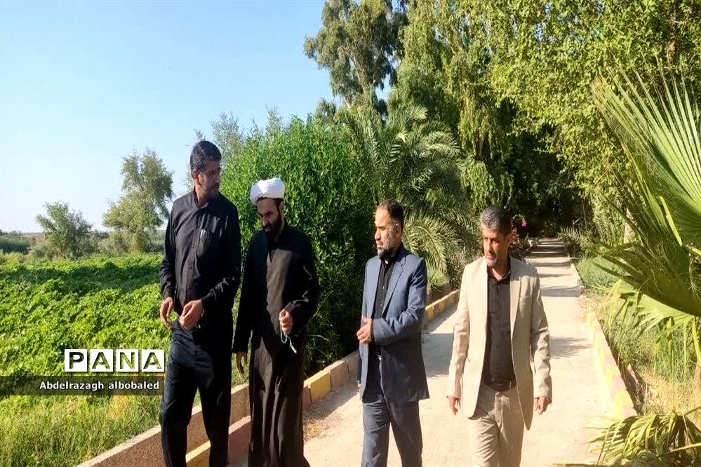 بازدید مدیرکل فرهنگی هنری، اردوها و فضاهای پرورشی وزارت آموزش و پرورش  از اردوگاه دارخوین شادگان