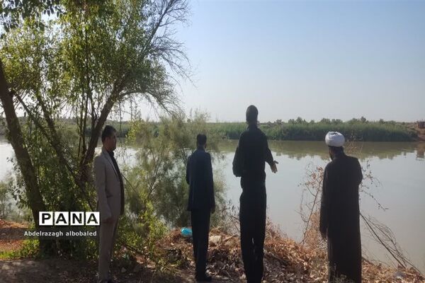 بازدید مدیرکل فرهنگی هنری، اردوها و فضاهای پرورشی وزارت آموزش و پرورش  از اردوگاه دارخوین شادگان