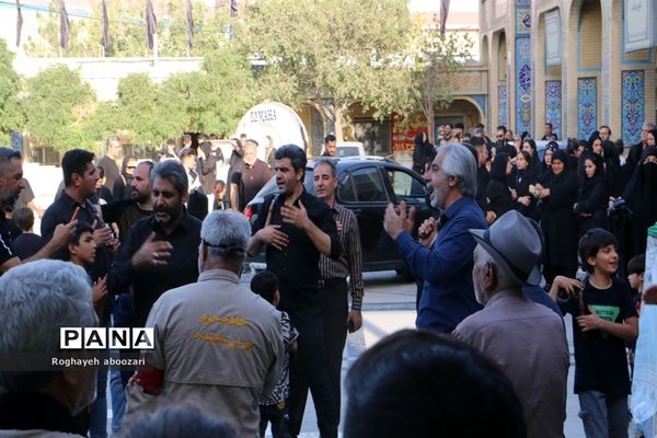 سوگواری روز نهم محرم در امامزاده بی بی سکینه صفادشت