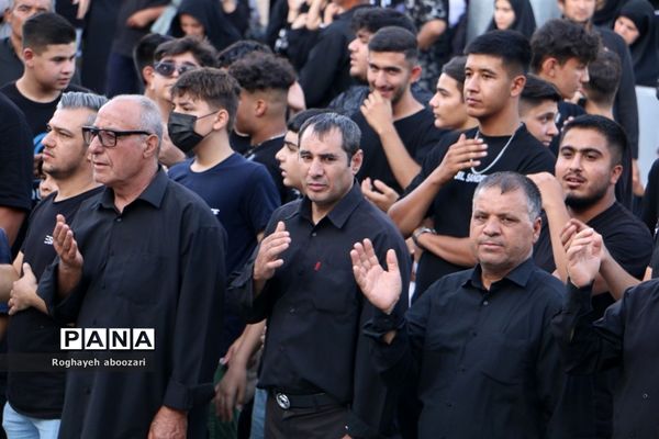 سوگواری روز نهم محرم در امامزاده بی بی سکینه صفادشت