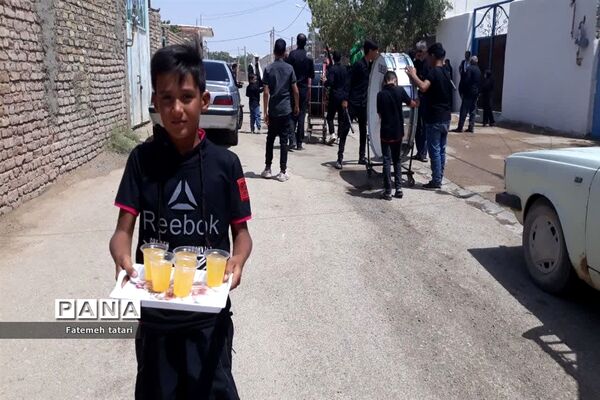 عزاداری تاسوعای حسینی در شهرستان بام و صفی‌آباد