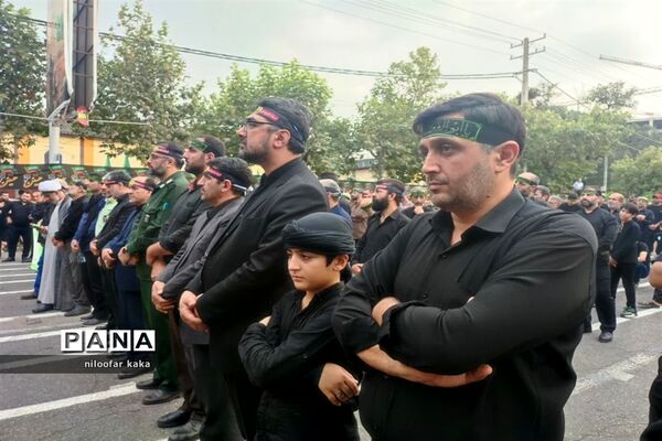 مراسم تاسوعای حسینی در قائمشهر