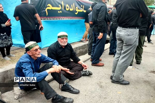 مراسم تاسوعای حسینی در قائمشهر