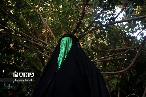 کاروان نمادین کربلا در روز تاسوعای حسینی در اصفهان