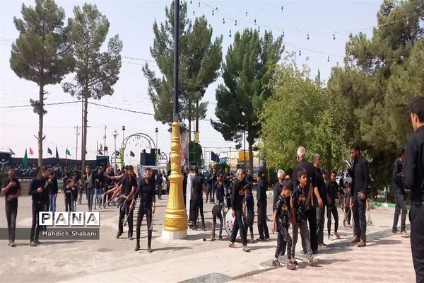 حضور  هیات مذهبی در امامزاده سید محمد(ع) کاشمر