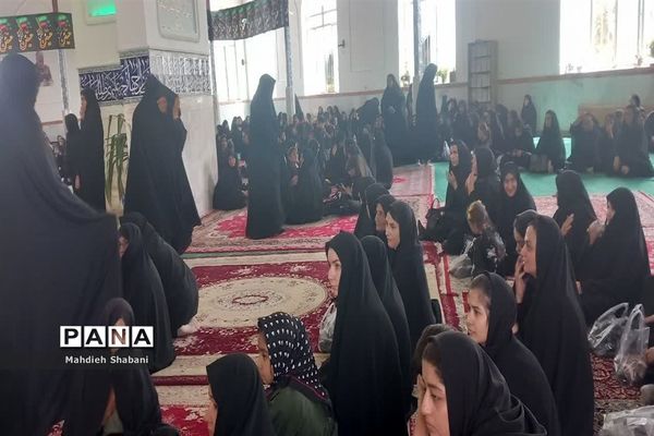 حضور  هیات مذهبی در امامزاده سید محمد(ع) کاشمر