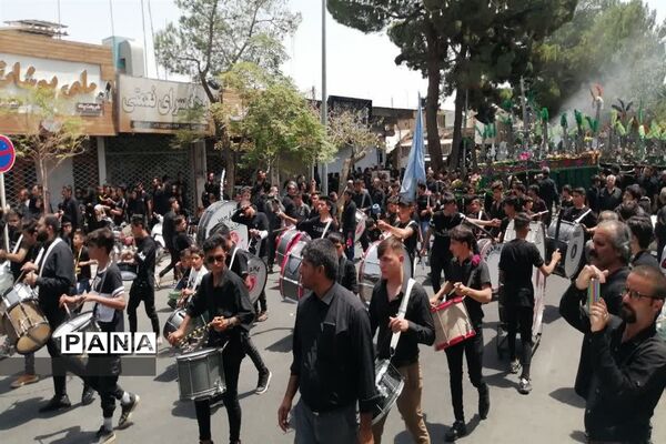 برگزاری مراسم تاسوعا حسینی در شهرستان کاشمر