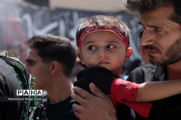 برگزاری مراسم عزاداری امام حسین (ع) در آباده