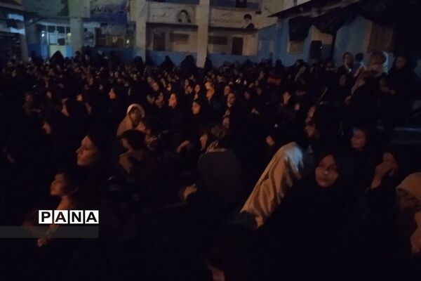 مراسم عزاداری شب تاسوعای حسینی