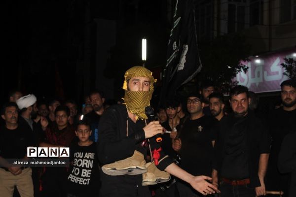 عزاداری شب عاشورا در گلوگاه