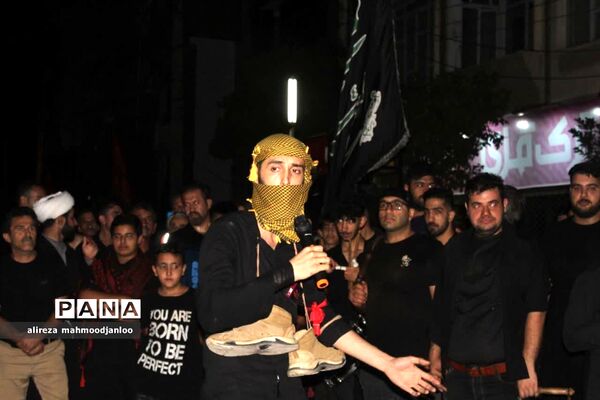 عزاداری شب عاشورا در گلوگاه