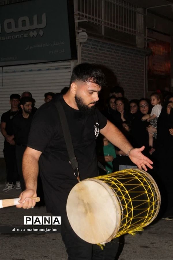 عزاداری شب عاشورا در گلوگاه