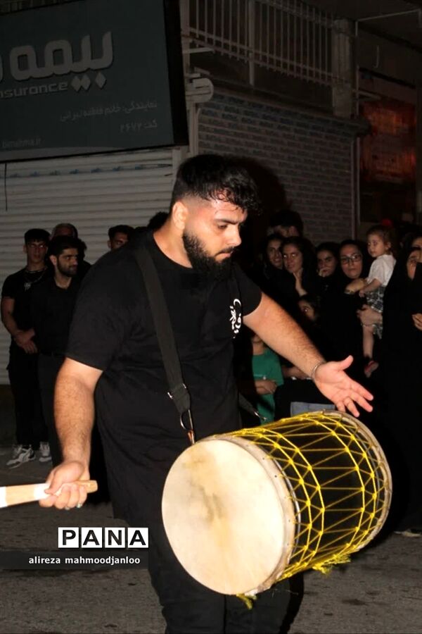 عزاداری شب عاشورا در گلوگاه