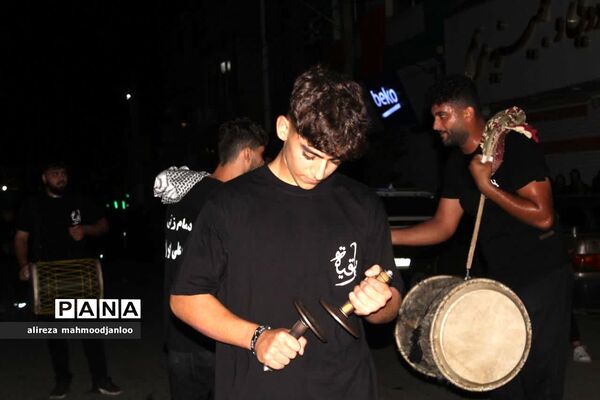 عزاداری شب عاشورا در گلوگاه