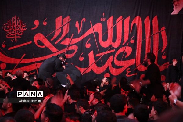 هیات عزاداری حسن بن علی(ع) در دبیرستان ماندگار امام صادق(ع) قم