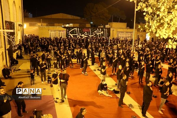 هیات عزاداری حسن بن علی(ع) در دبیرستان ماندگار امام صادق(ع) قم