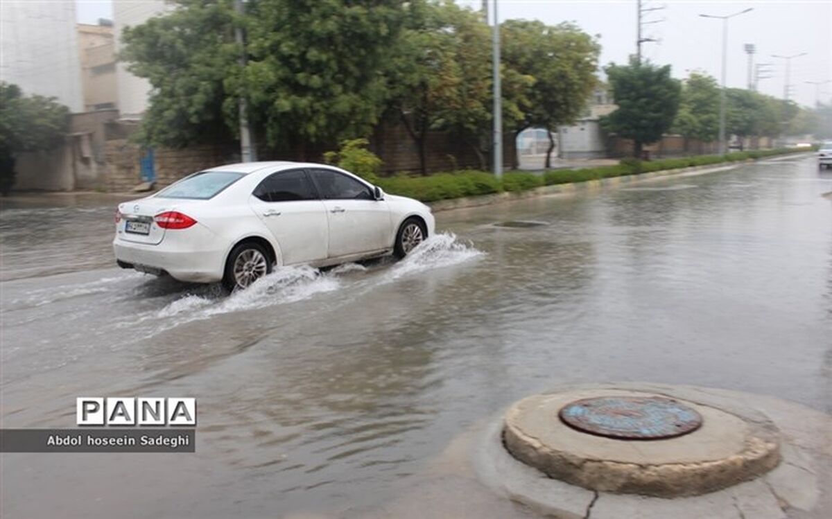 هشدار نارنجی هواشناسی درباره آب‌گرفتگی معابر در جنوب و جنوب شرق کشور