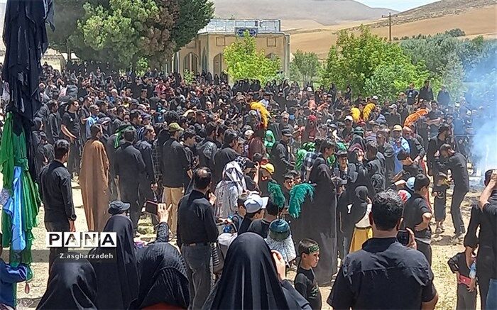 عزاداری مردم مرغملک در عاشورای حسینی