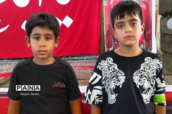 مراسم عاشورای حسینی در گلزار شهدا ملارد